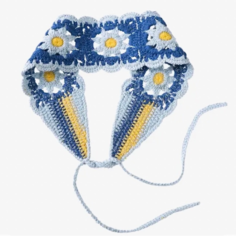 Crochet - Headband 💙💛